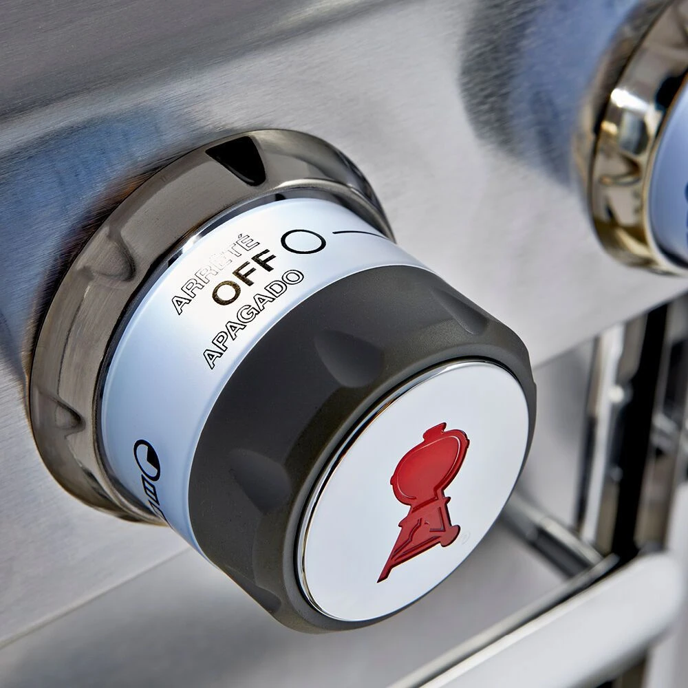 Weber Summit 6-Burner Built-In Gas Grill With Rotisserie, Sear Station And Access Doors (WEB-S-660) 6 Weber Summit 6-Burner Built-In Gas Grill With Rotisserie, Sear Station And Access Doors (WEB-S-660) - Image 6